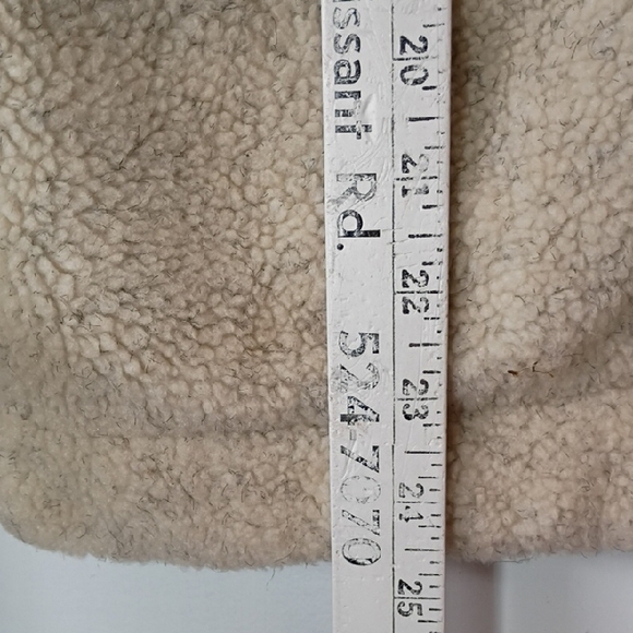 Orvis Tan Teddy Jacket Women’s Medium Needlepoint Embroidery Button Up - Picture 7 of 12